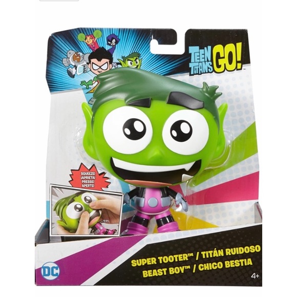 DC Comic Teen Titans Go! Super Tooters Beast Boy - Picture 2 of 12